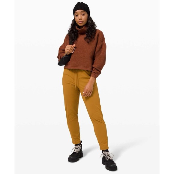 Lululemon Peaceful Moments Mock Turtleneck Pullover Sweater - Copper | Size L/XL - Picture 5 of 12